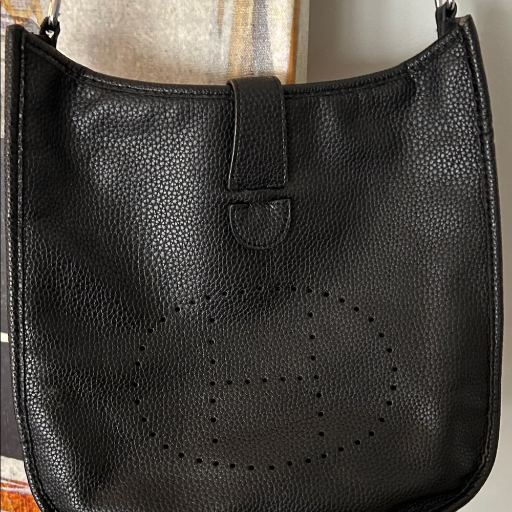 Black Designer Shoulder Bag